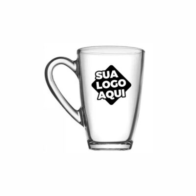 Caneca de Vidro Personalizada Madrid 170ml