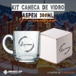 Kit de Caneca Aspen com Caixinha
