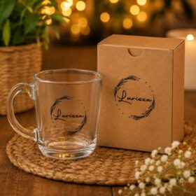 Kit de Caneca Aspen com Caixinha Personalizada