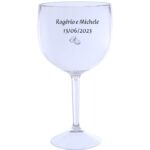 Taça de Gin de Acrílico 580ml Personalizada