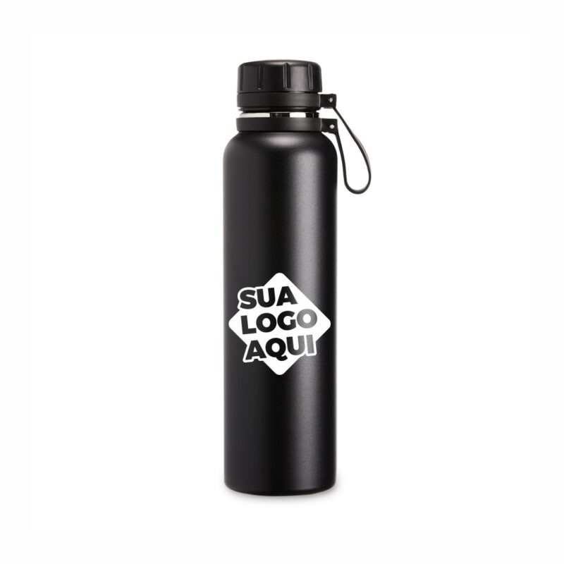 GARRAFA TERMICA INOX 1 LITROS COM INFUSOR 1