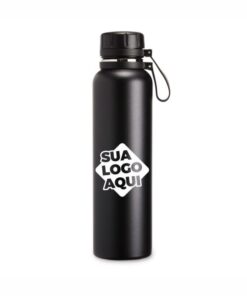 Garrafa Térmica Personalizada Inox 1 Litro
