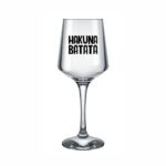 Taça de Vidro de Vinho Brunello 390ML Personalizada