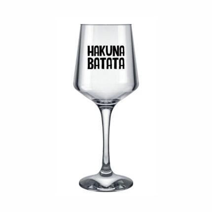 Taça de Vidro de Vinho Brunello 390ML Personalizada