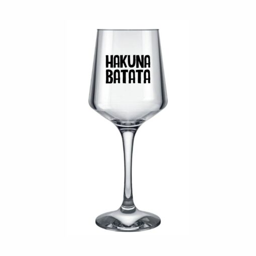 Taça de Vidro de Vinho Brunello 390ML Personalizada