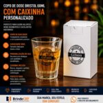 Copo de Vidro Personalizada de Dose Bristol 60ml