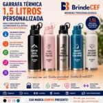 Garrafa Térmica Personalizada Inox 1,5 Litro: