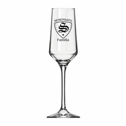 Taça de Champanhe Personalizada 225ml Brunello