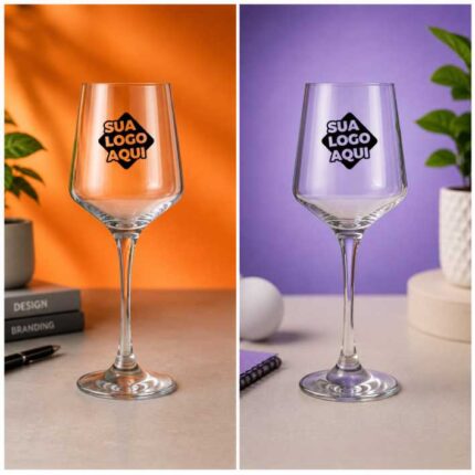 Taça de Vidro Personalizada Brunelo 390ml