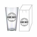 Kit Copo de Vidro 350ml + caixinha