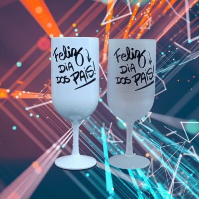 Taça de Cerveja 330ml de Acrílico Personalizado