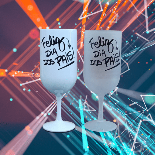 Taça de Cerveja 330ml de Acrílico Personalizado