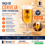 Taça de Cerveja 330ml Personalizada