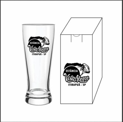 Kit Copo Lager de Cerveja com Caixinha Personalizado