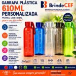 Garrafa Plástica 610ml Personalizada