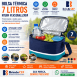 Bolsa térmica de nylon 7 litros