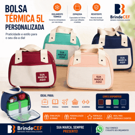 Bolsa Personalizada Térmica 5 Lt -18867