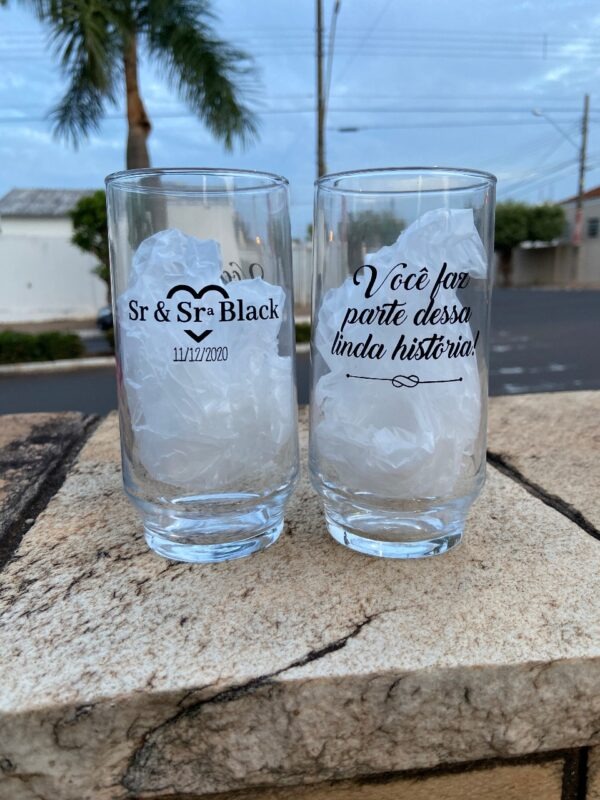 Copo de vidro Ligjt 410ml Personalizado
