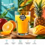 Copo de Vidro Bristol 410ml Personalizado