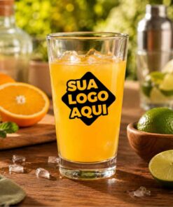 Copo de vidro Cairo 350 ml Personalizado