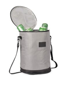 Carrinho 1 Bolsa Térmica Cilíndrica 18 Litros Personalizada de Oxford