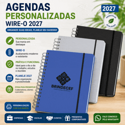 Agendas Personalizadas Wire-o 2027 Personalizada
