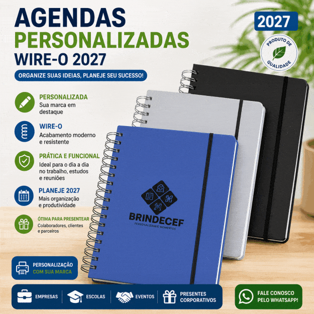 Agendas Personalizadas Wire-o 2027 Personalizada Agendas Personalizadas Wire-o 2027 Personalizada