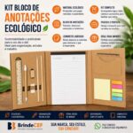 Kit Bloco Anotações Ecológico
