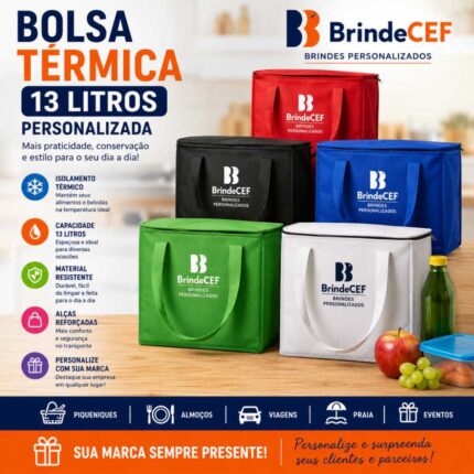 Bolsa Térmica 13L Personalizada