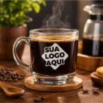 Caneca de Vidro Personalizada Aspen 300ml