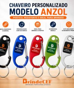 Chaveiro personalizado Modelo Anzol