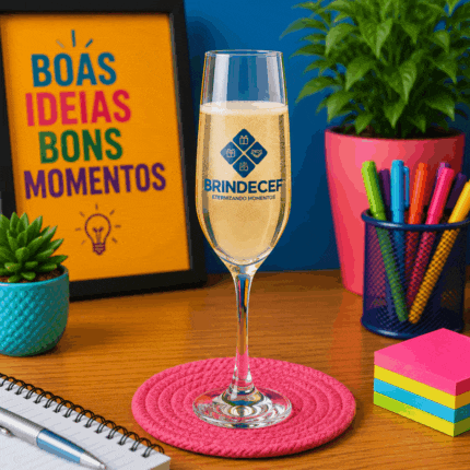 Taça de Vidro Personalizada Buffet 186ml