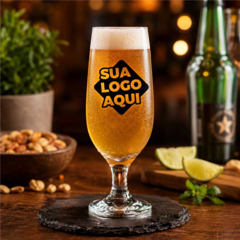 Taça de cerveja de Vidro Floripa 300ml