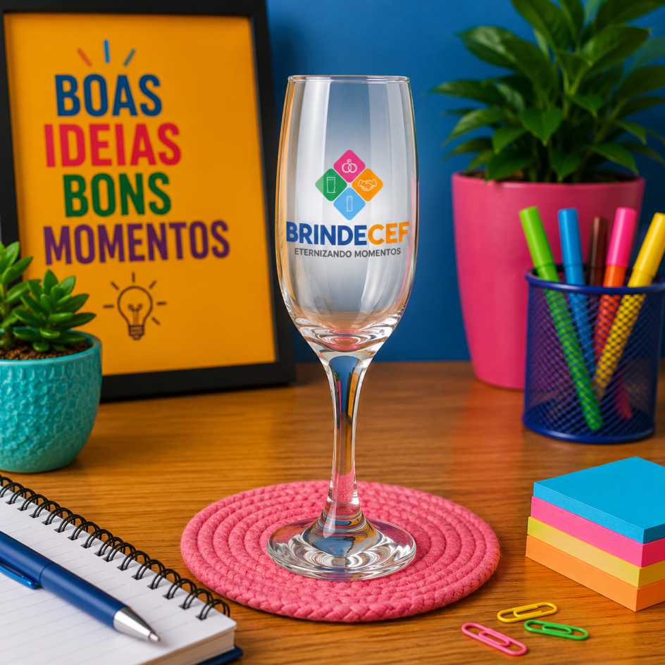 Taça de Vidro Personalizada Windsor 210ml Taça de Vidro Personalizada Windsor 210ml